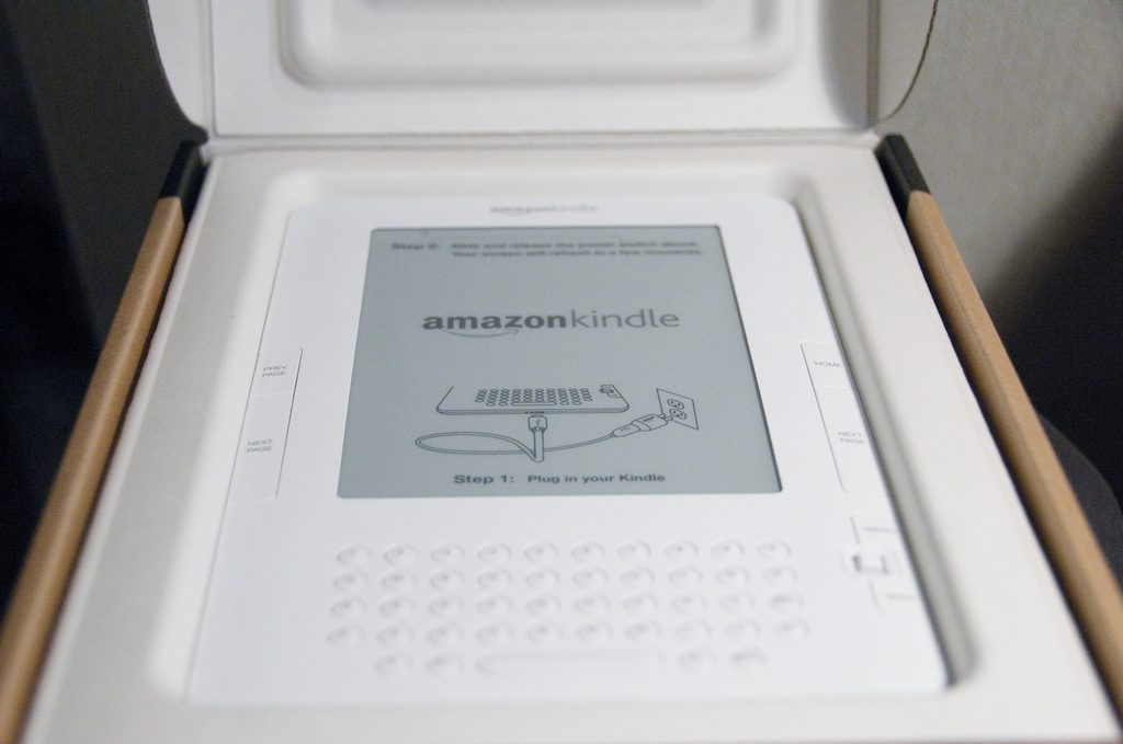 Kindle one of the top 10 adventure travel gadgets for 2010. Flickr CC image by DH
