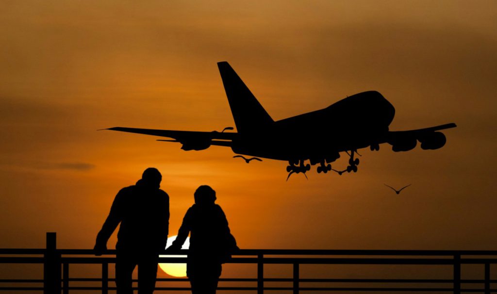 Royalty free image of take off from airport by pxhere