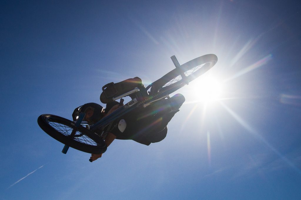 BMX  flickr CC image by Tyler J. Bolken
