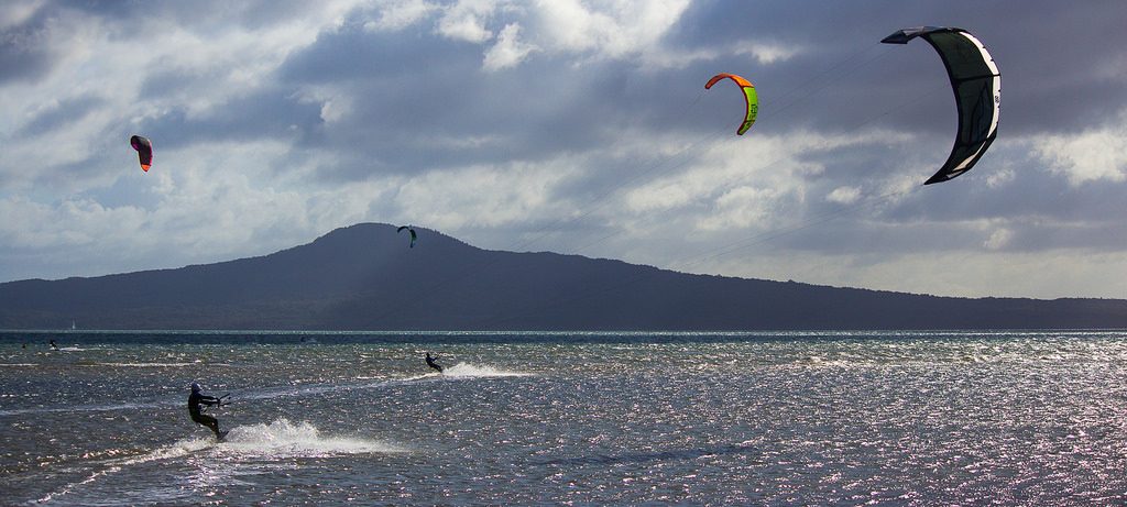 Top 5 kitesurfing tips for beginners How to kiteboard safely Flickr CC image by Andym5855 in Aukland New Zealand