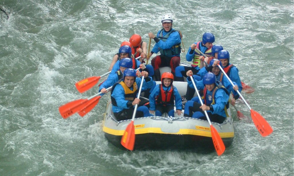 Bavarian summer adventures in Germany Rafting Image courtesy of R E T Berchtesgaden www.raft-mit.de