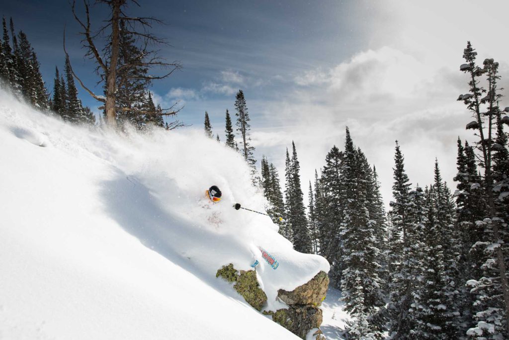 Off Piste in Jackson Hole Skiing-02 Image by Jackson Hole