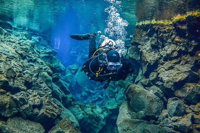 Guide to buying a BCD for scuba diving Best Buoyancy Control Device pixabay royalty free image from iceland