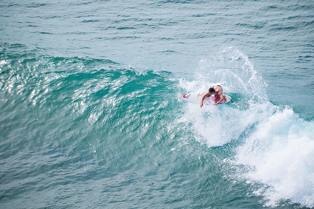 Kona has some of the best surfing in Hawaii for intermediates Flickr CC image from Hawaii by Corey Balazowich