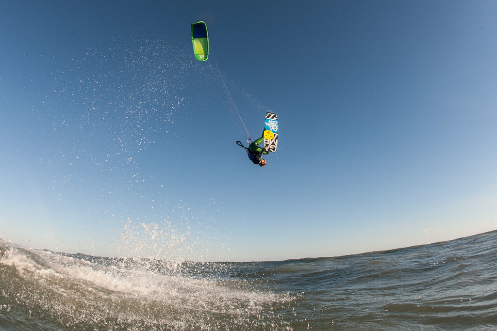 Castelldefels, barcelona kiteboarding holiday in spain Flickr CC image by kitesurftour_europe