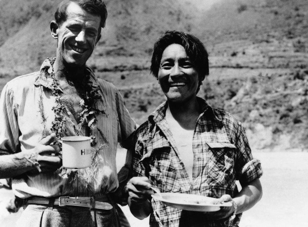 best mountaneeing guides in Nepal Sir Edmund Hillary and Tenzing Norgay Flickr Creative Commons image by Tullio Saba