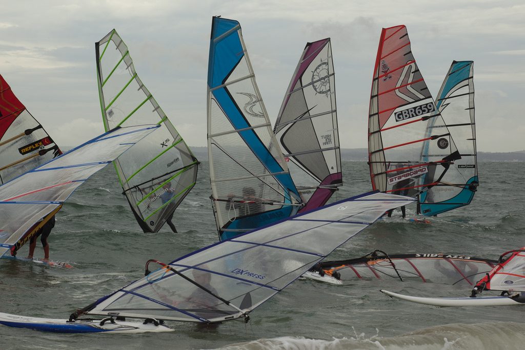National Watersports Festival at Hayling Island Flickr CC image by vallgall