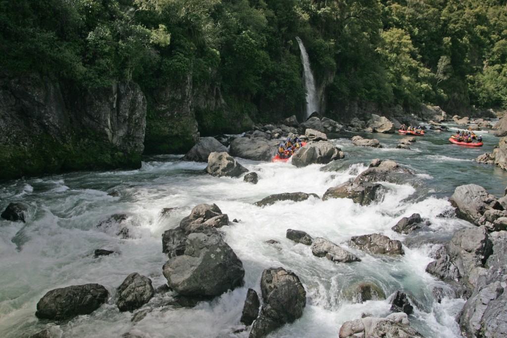 The best day rafting trips in New Zealand