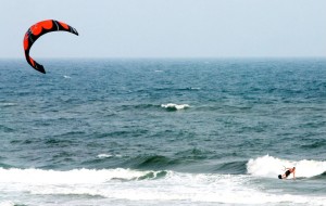 Kitesurfing Outer Banks in Cape Hatteras North Carolina one of the Top 10 active easter vacations for students Flickr CC image by Dan Zen