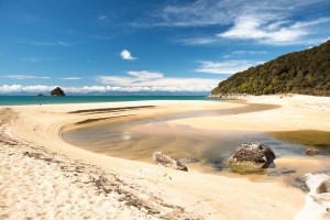NZ trekking holidays: 11 best treks in New Zealand Abel Tasman Trail. flickr CC image by Andrea Schaffer
