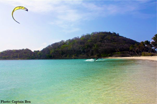 Kitesurfari SXM image of St Lucia kitesurfing by Captain Ben Kitesurfari SXM image of St Lucia kitesurfing by Captain Ben