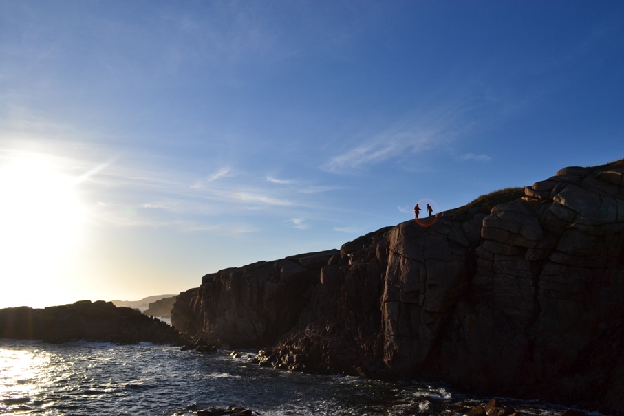 Rock climbing in Donegal Rock climbing in Donegal
