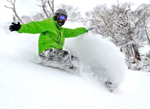 Japanese snowboarding holiday in Niseko image courtesy of HT Holidays