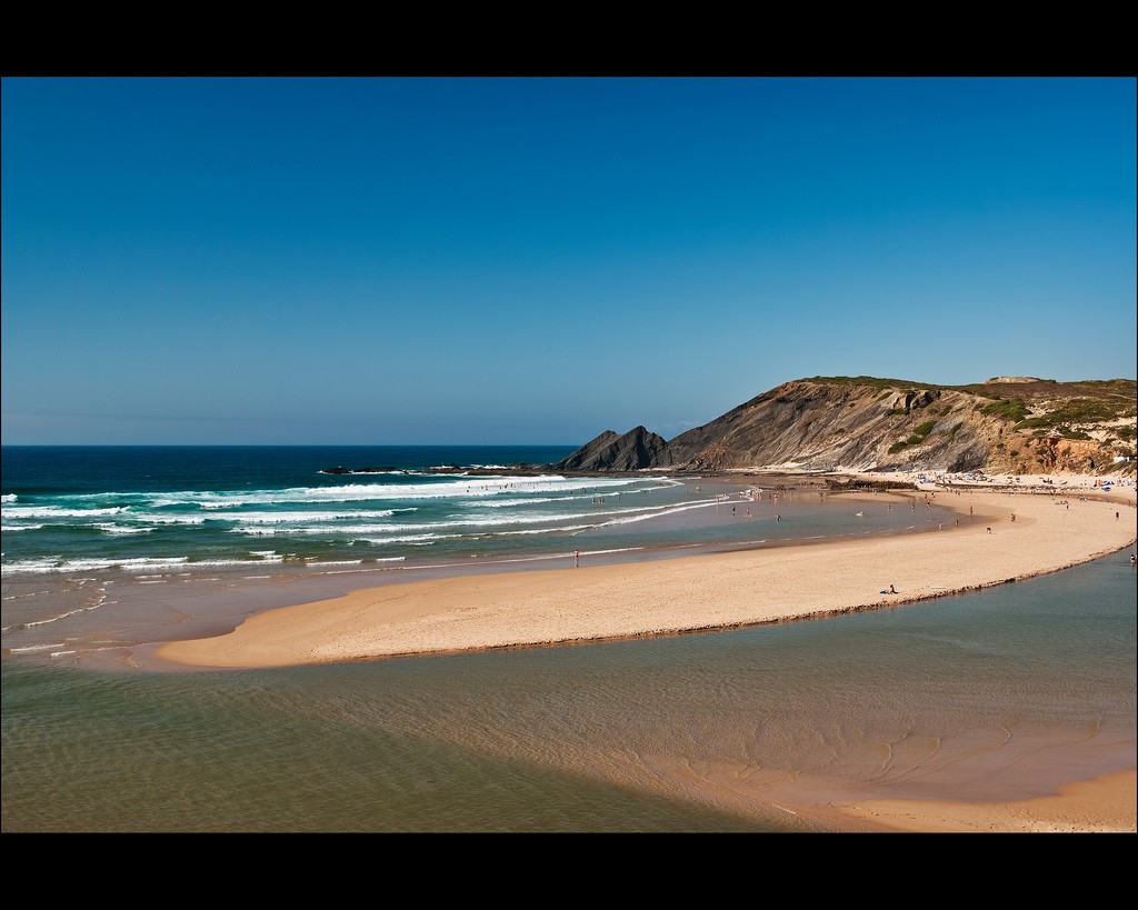 Aljezor surfing holidays Praia da Bordeira Flickr image by Geerd-Olaf Freyer