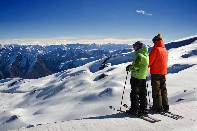 best ski holidays in New Zealand -Skiing Cardrona with NZ Snow Tours