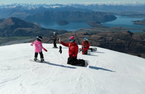 Wanaka Snowboarding holiday the Snow Sports School image courtesy of Treble Cone Wanaka NZ