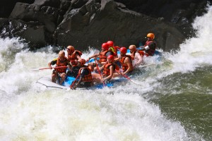 Zambezi rafting holidays flickr CC image by Martijn.Munneke