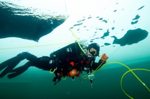 Where to try ice diving on a ski holiday in France flickr image by Joi Ita
