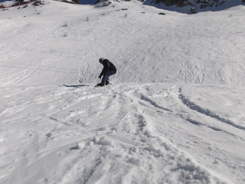 Review of Snowboarding in Vialattea, Italy