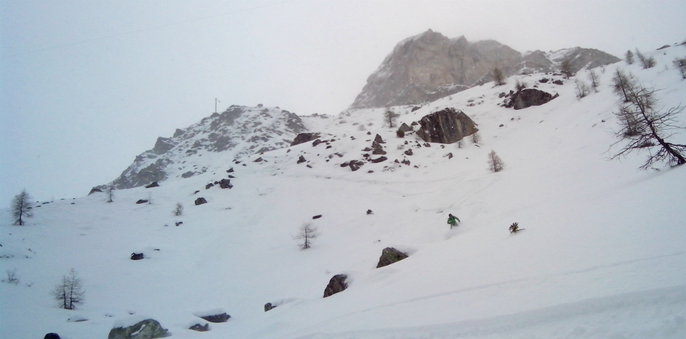 Review of Sainte Foy freeride snowboarding holiday 3