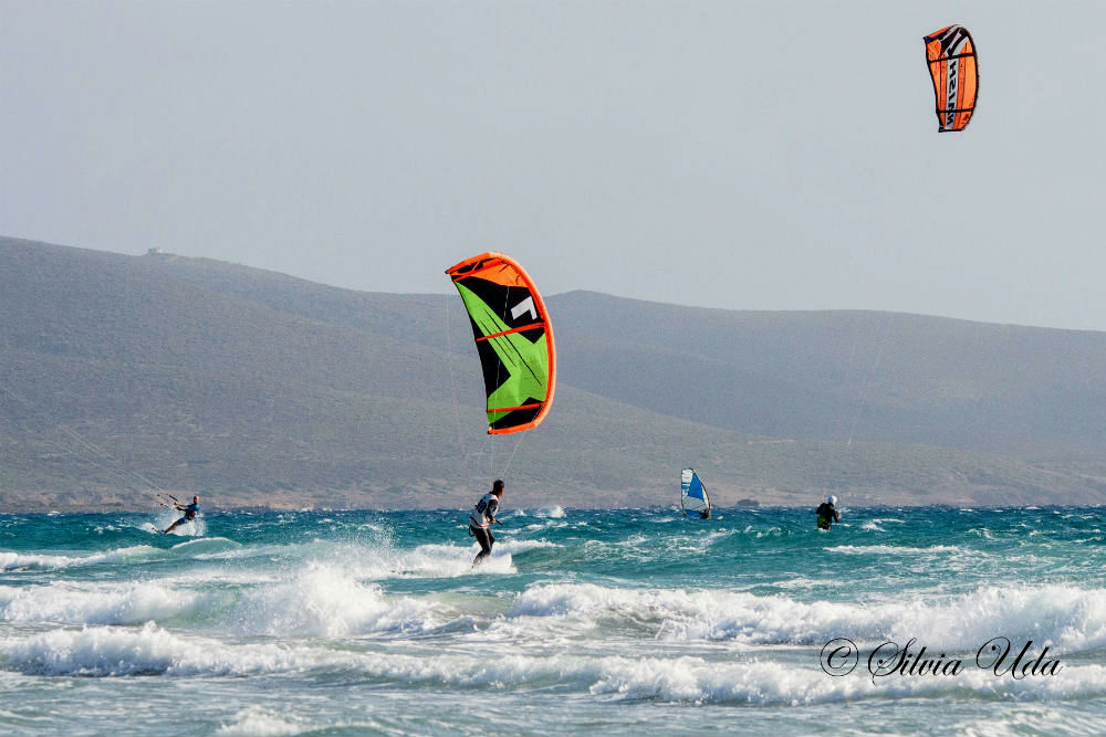 Sardinia kitesurfing holiday in Porto Pino with Kitesurf Sardinia