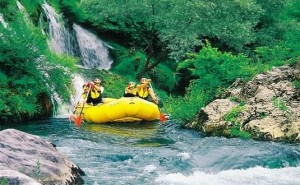 Huck finn discount 10% off rafting in croatia Courtesy of Huck Finn Adventure Travel