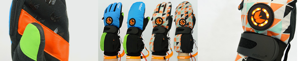 Launch of Ember heated gloves for skiing and snowboarding 1