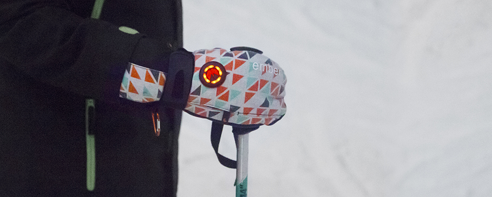 Launch of Ember heated gloves for skiing and snowboarding 2
