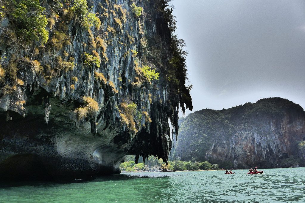 Sea kayaking in Thailand under Karsts: Paddling in paradise Flickr image by madeleine_h