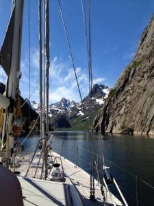 Lofoten Islands sailing holiday in Norway image courtesy of Velvet Adventure Sailing Holidays