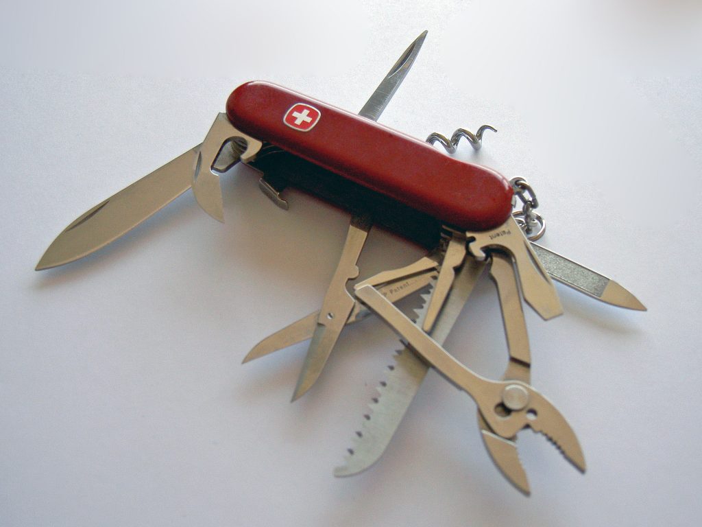 Penknife or multitool Swiss Army by Wenger one of the best pocket knife and tool brands