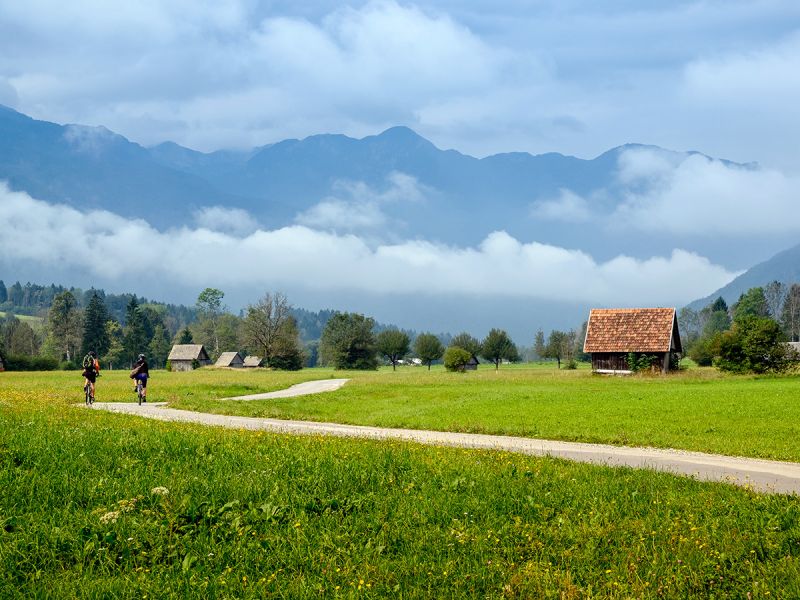 Action sport and adventure holiday late availability cycling in Slovenia image courtesy of Freedom Treks