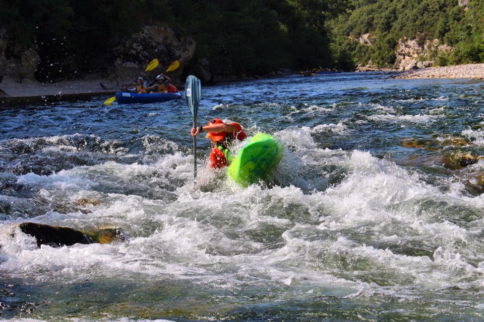 Kayaking adventure holidays in Ardeche Rapids and relaxation Image courtesy of Adventure Ardeche