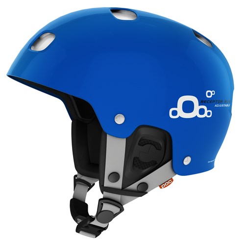 Review of POC Receptor BUG adjustable snowboarding helmet blue