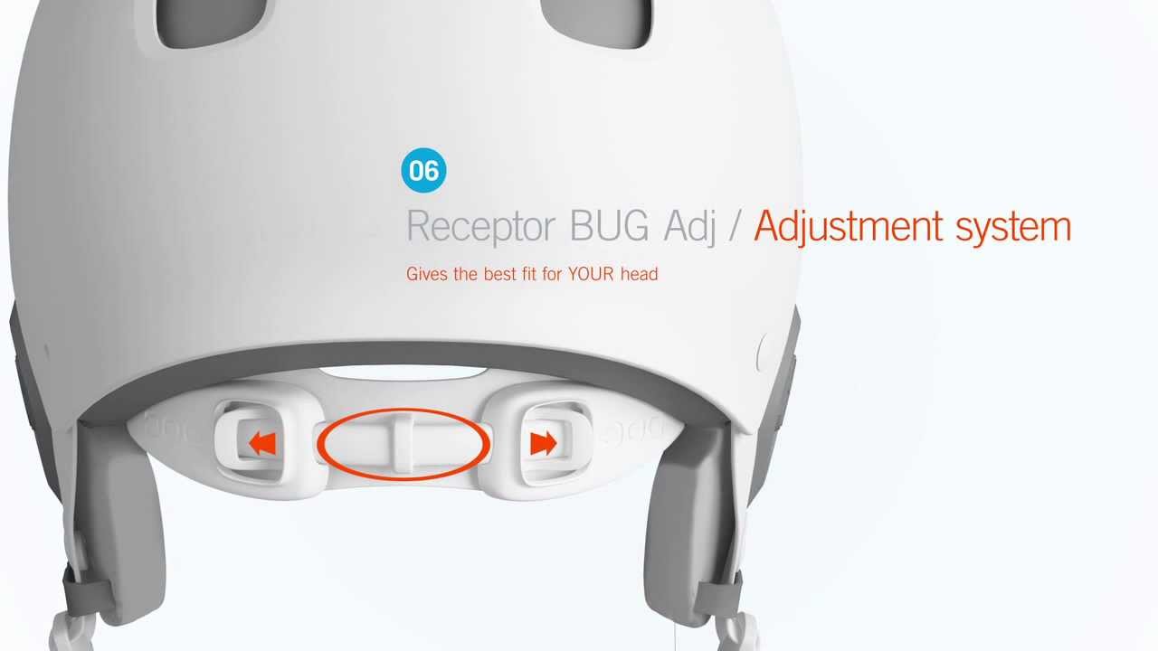 Review of POC Receptor BUG adjustable snowboarding helmet