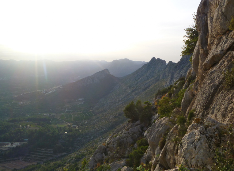 Guide to Segaria ridge hiking and scrambling in Costa Blanca courtesy of Mountain Journeys
