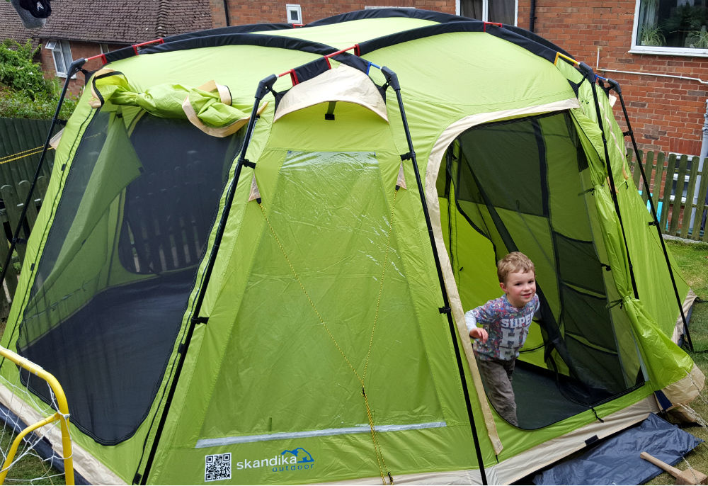 Review of Skandika Copenhagen 6: Spacious family dome tent