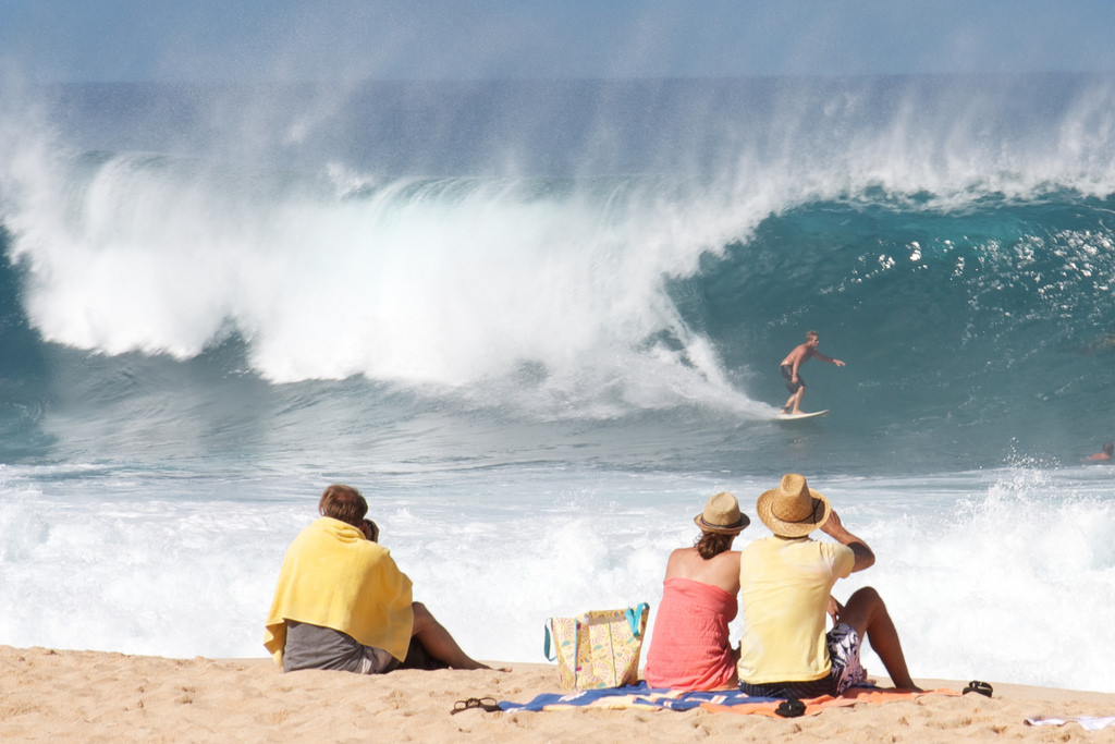 Hawaiian surfing holidays 5 of the best Hawaii surf spots Banzai Pipeline Flickr image by Aussie Assault