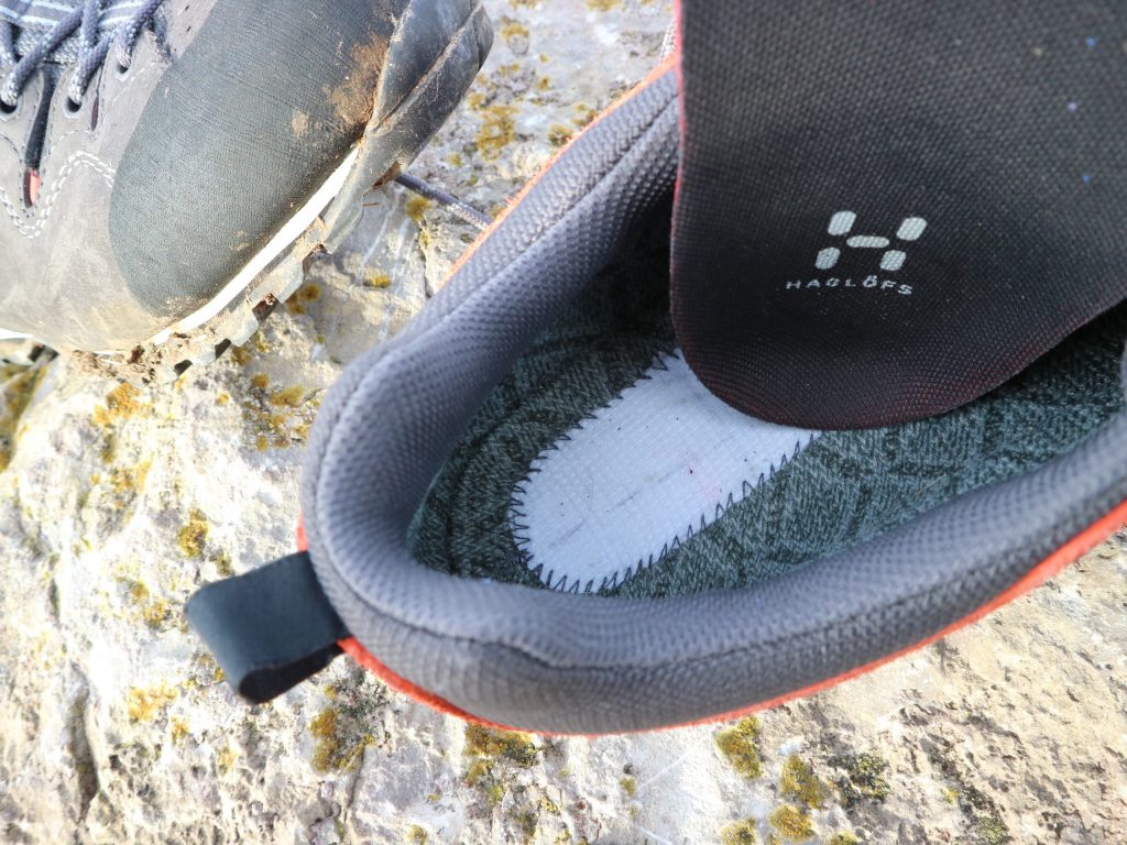 Review of Haglofs Vertigo II Versatile approach shoes - high quality footbed
