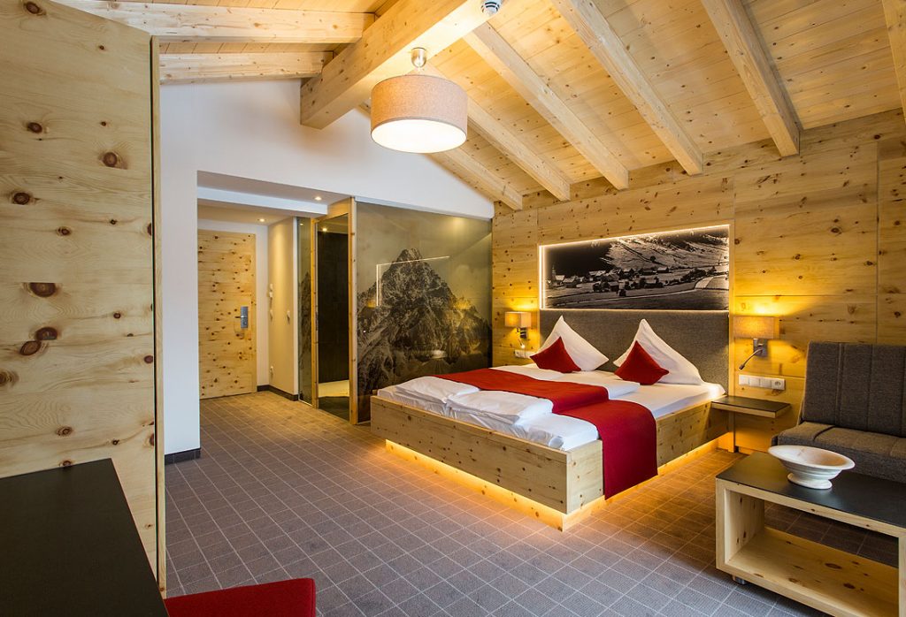 Kaunertal Snowboarding holiday at Hotel Kirchenwirt double room