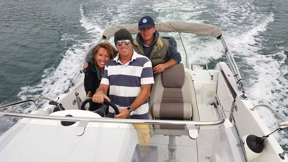Falmouth powerboat charter Water ski and wakeboard in Cornwall