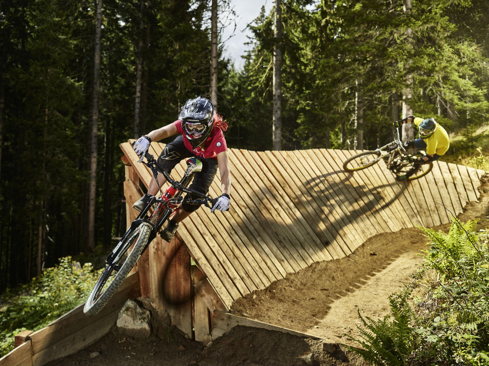 Guide to Innsbruck mountain biking holiddays Muttereralm Bikepark copyright Innsbruck Tourismus