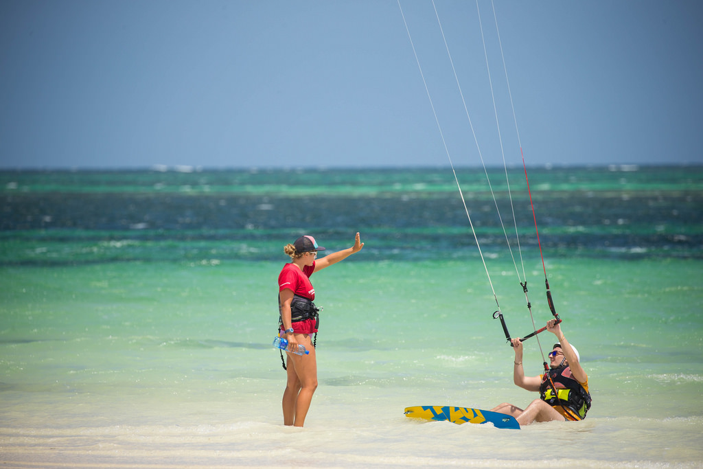 Top 5 kitesurfing tips for beginners How to kiteboard safely Flickr CC image by makeitkenya in Kenya
