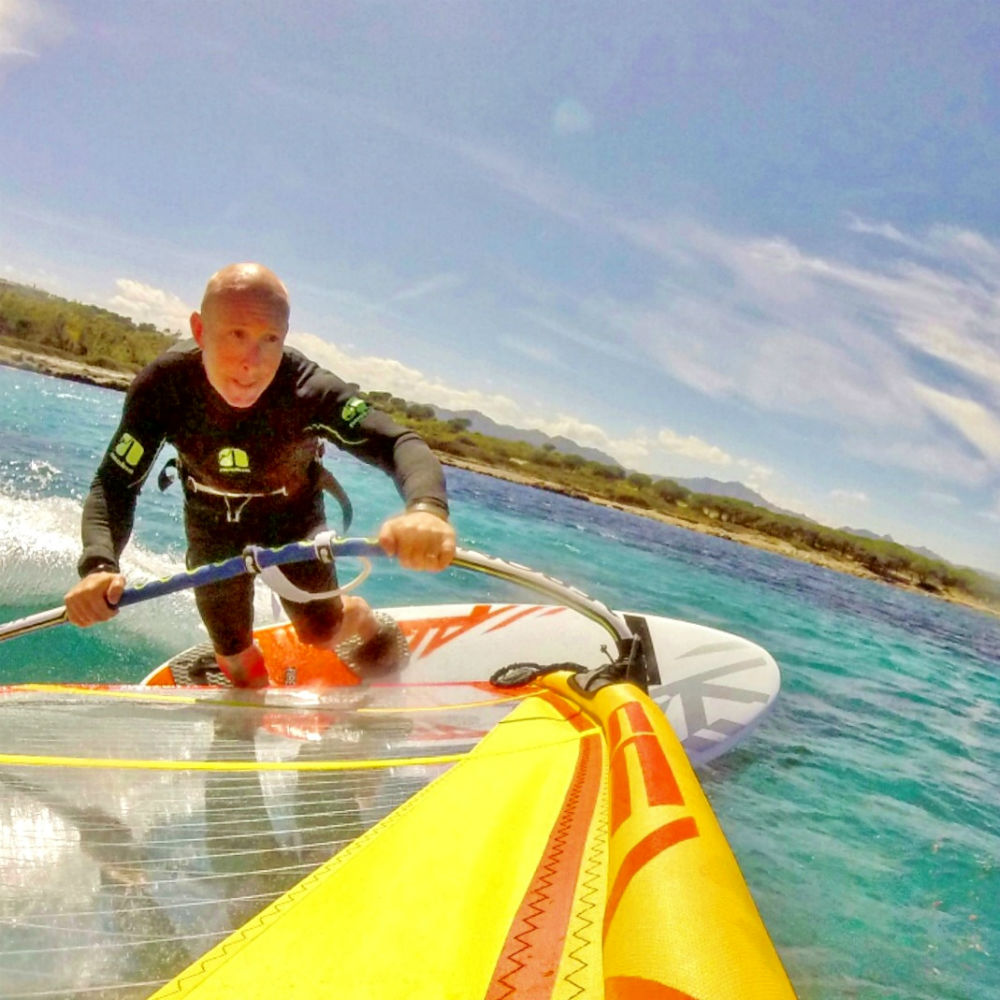 Sardinia one of the top 5 freeride windsurf spots Best windsurfing holidays for all image by Tez Plavenieks