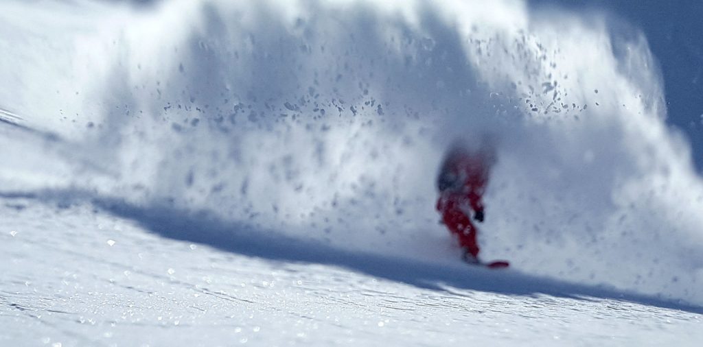 Freeride in Les Arcs different snowboarding styles