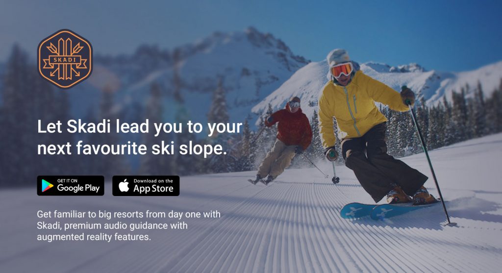 review Skadi ski app: ski sat nav and guiding
