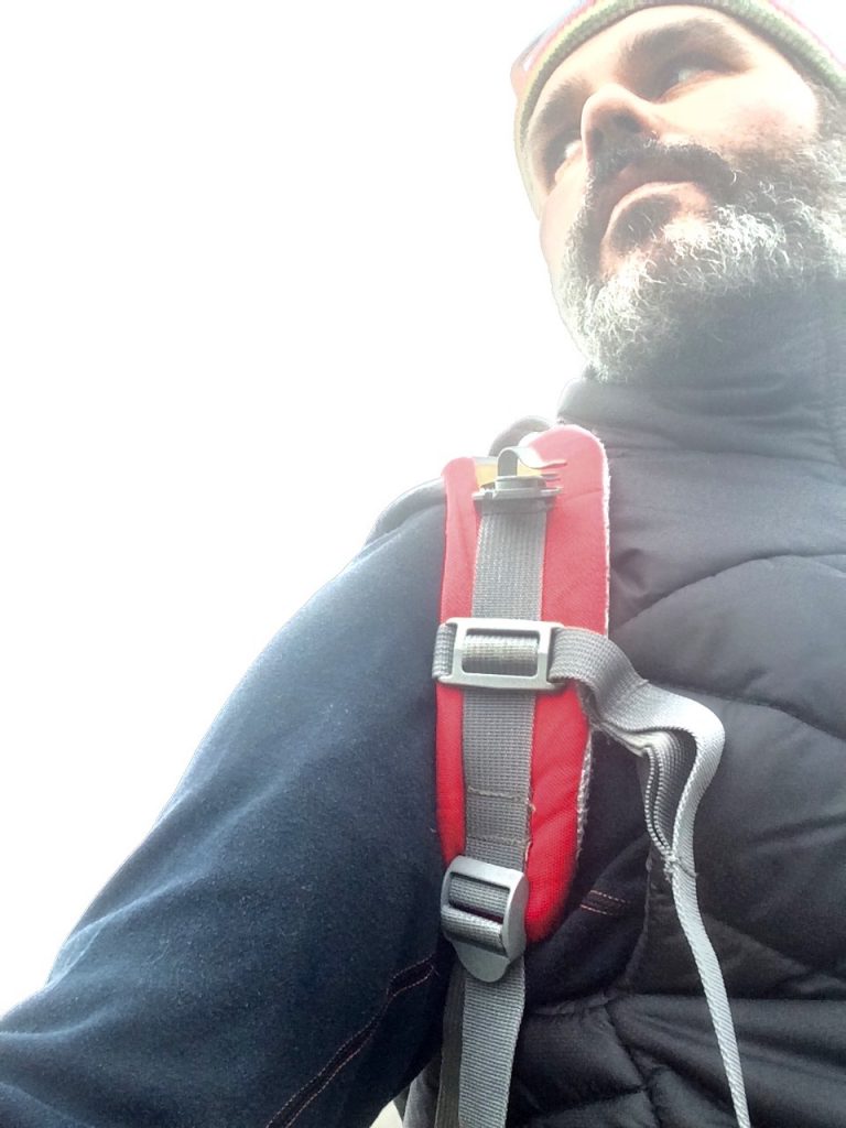 Snugpak SV9 with a rucksack