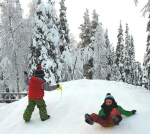 Christmas in Lapland Review of Ruka family adventure holiday