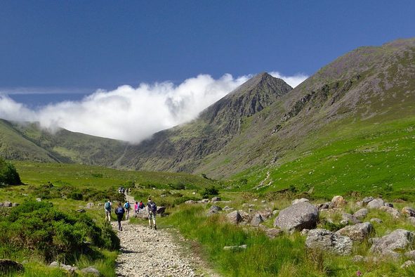 Ireland walking holidays Carrauntoohil one of the 15 best Irish hikes treks and walks Flickr CC Image by maszopmz Ireland walking holidays Carrauntoohil one of the 15 best Irish hikes treks and walks Flickr CC Image by maszopmz