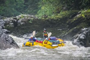 Rafting expedition in Canada Babine River Image courtesy of Canadian Outback Rafting